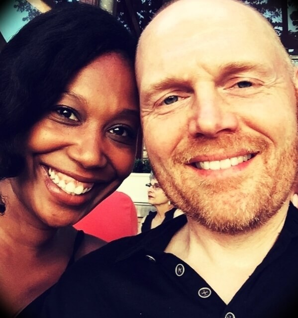 Bill Burr with his wife Nia Renée Hill
