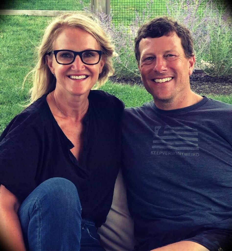 Mel Robbins with her husband Christopher Robbins
