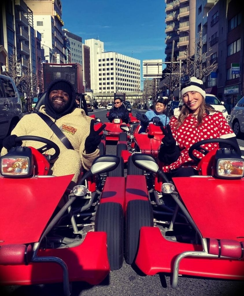 Ron Funches with his wife Christina Funches
