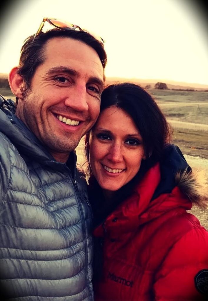 Tim Kennedy with his wife Ginger Kennedy