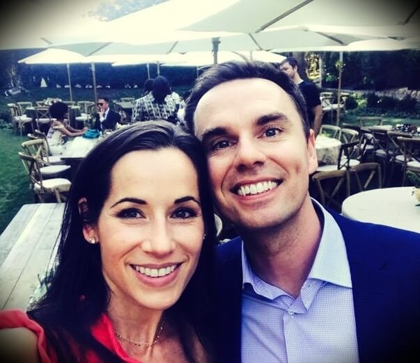 Brendon Burchard with his wife Denise Burchard