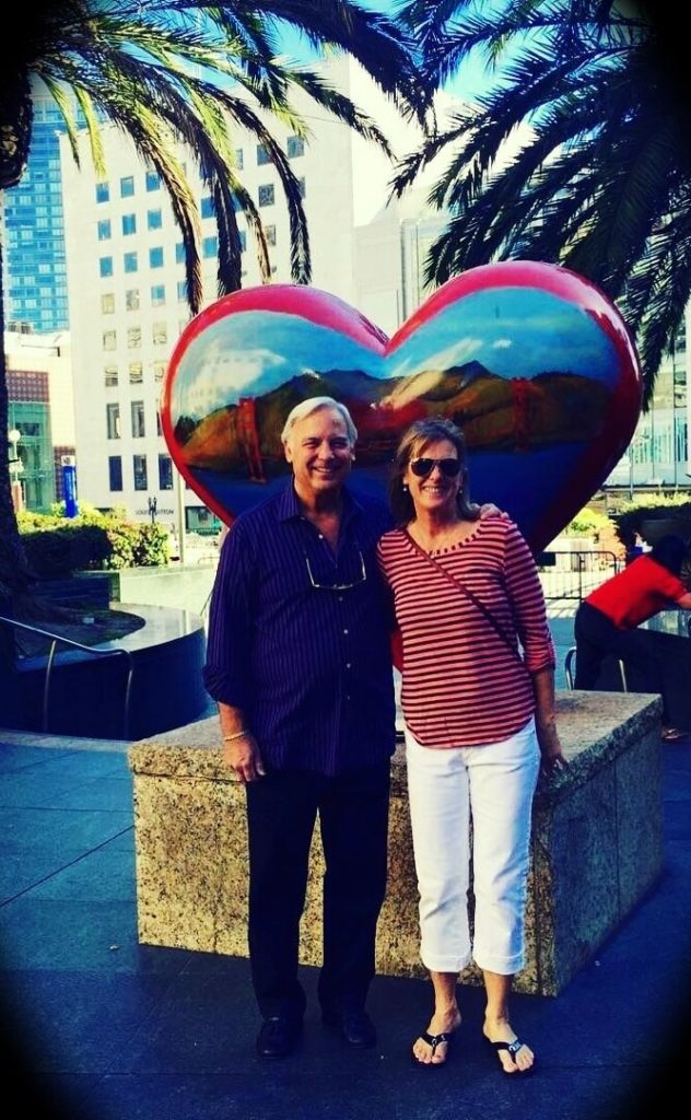 Jack Canfield with his wife Inga Marie Mahoney