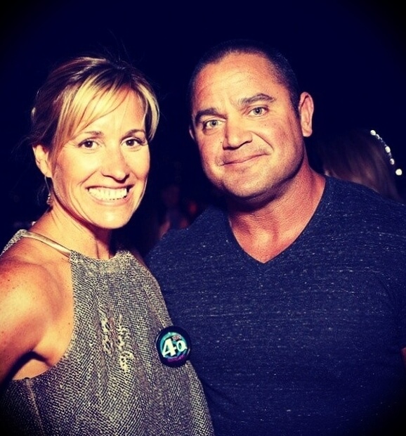 Mark Bell with his wife Andee Greves Bell