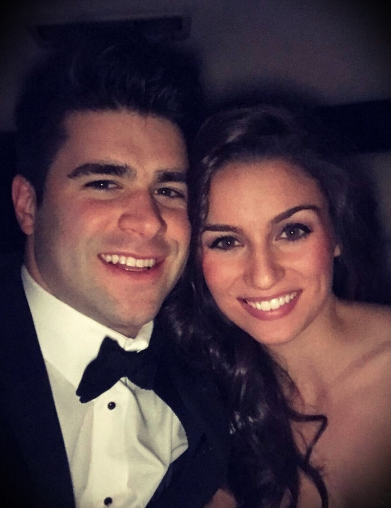 Lucas Ball aka Pigmie with his wife Jaclyn