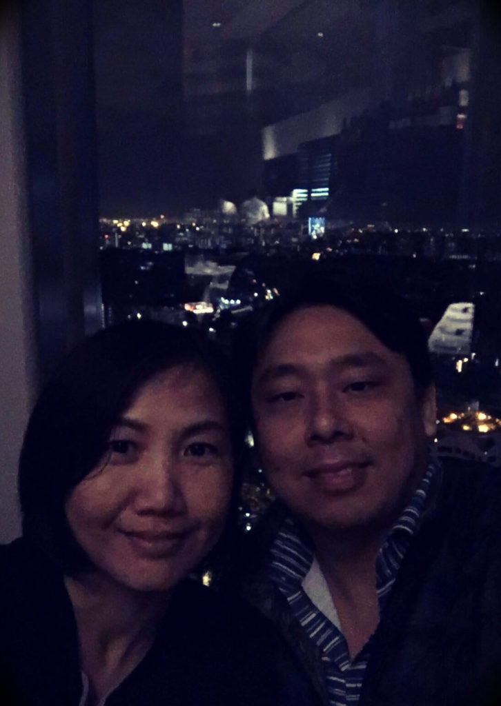 Adam Khoo with his wife Sally