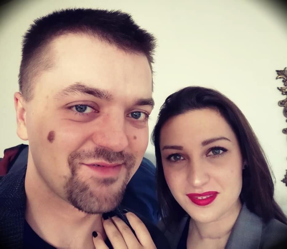 Antonio Radić aka Agadmator with his fiancée Jelena