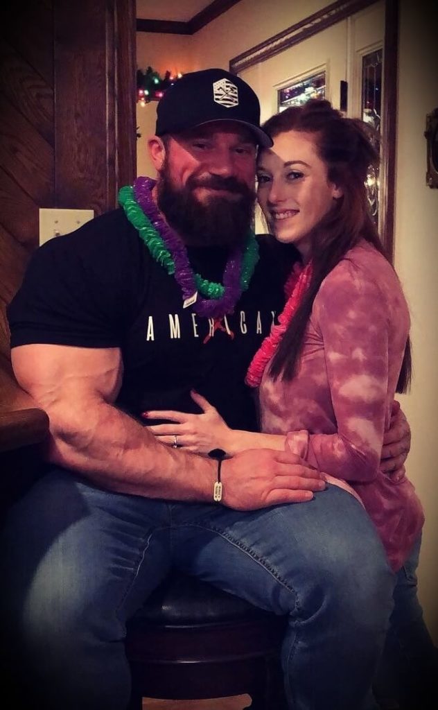 Seth Feroce with his fiancée Hannah Nicole