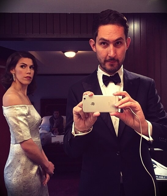 Kevin Systrom with his wife Nicole Systrom