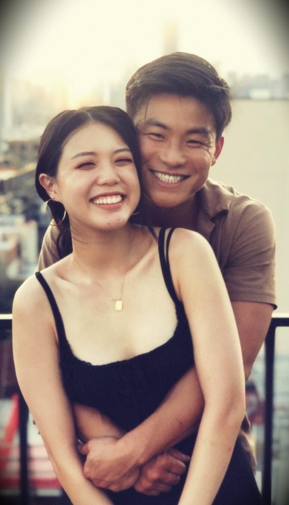 Youtuber Hana Lee with her boyfriend Jimmy Cao