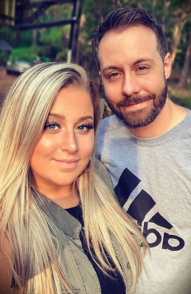 Kait Nichole with her husband
