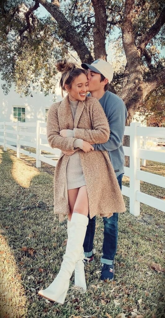 Kristin Johns with her husband Marcus Johns