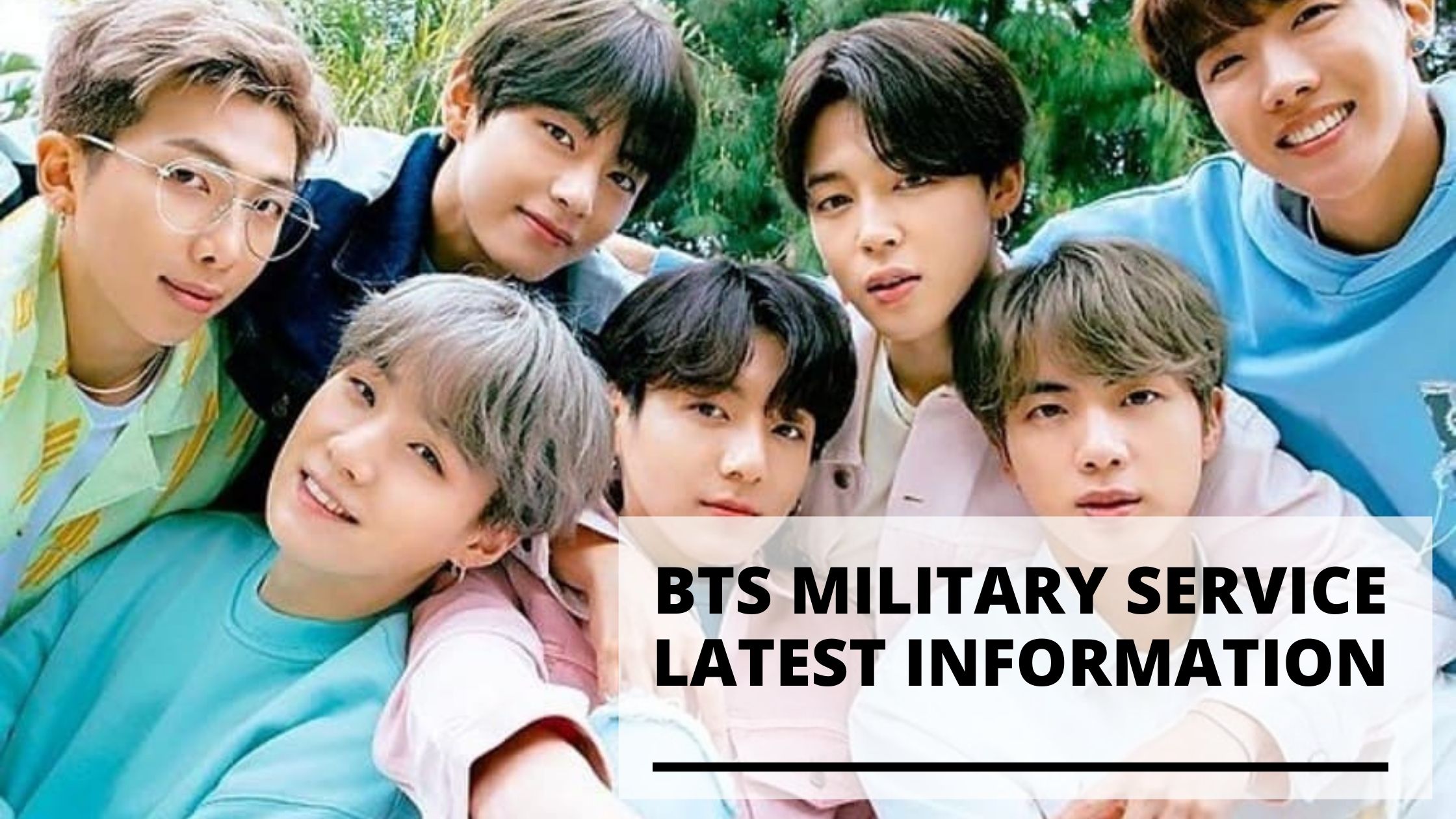 You are currently viewing BTS Military Service Latest Information