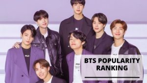 Read more about the article BTS Popularity Ranking