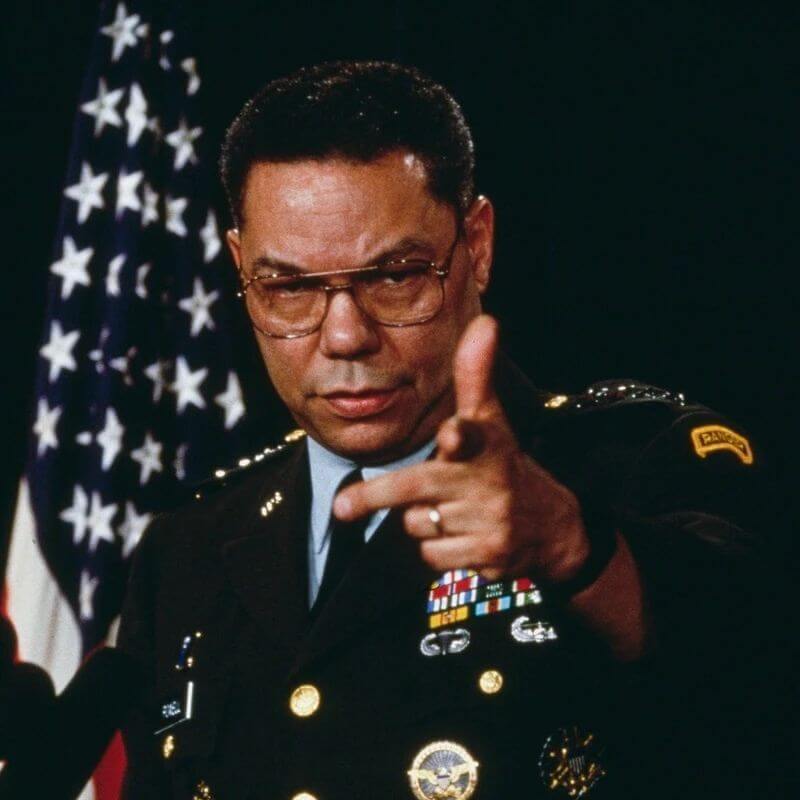 colin powell united states task