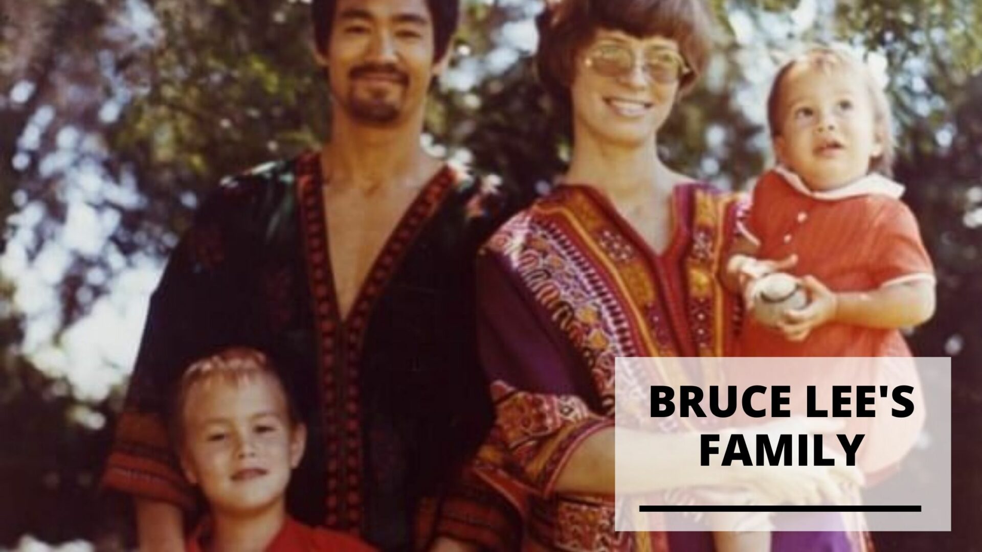 You are currently viewing Rare Photos of Bruce Lee and Family