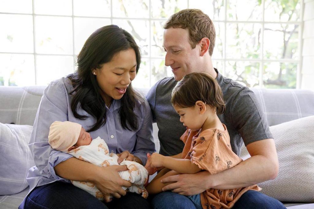 mark zuckerberg and priscilla chan family