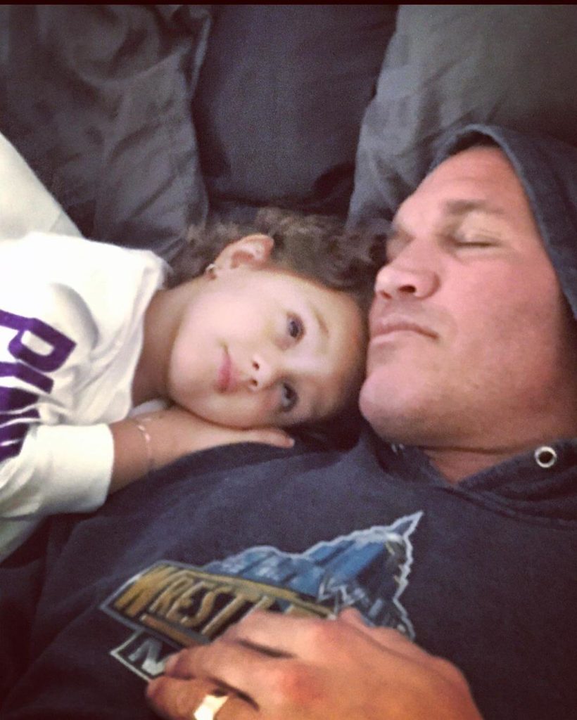 randy orton with daughter
